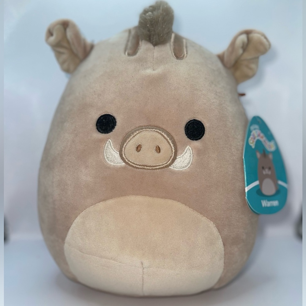 Squishmallow brown boar